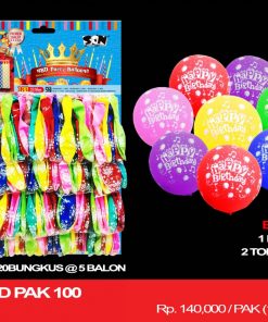 BALON HBD PAK 100