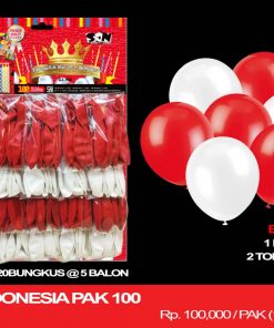 BALON INDONESIA PAK 100