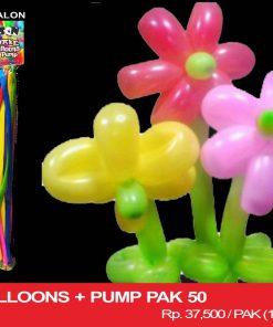 SNAKE BALLOONS + PUMP PAK 50