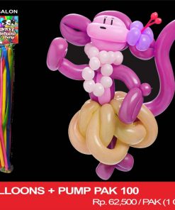 SNAKE BALLOONS + PUMP PAK 100