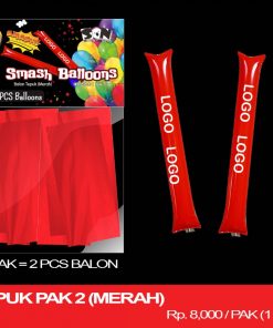 BALON TEPUK PAK 2 (MERAH)