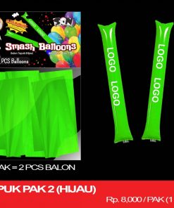 BALON TEPUK PAK 2 (HIJAU)