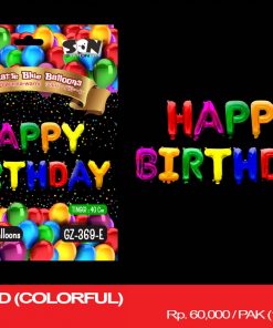 BALON HBD (COLORFUL)