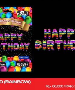 BALON HBD (RAINBOW)