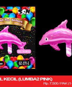 BALON FOIL KECIL (LUMBA2 PINK)