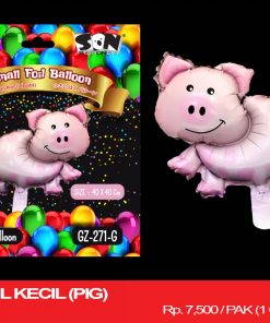 BALON FOIL KECIL (PIG)