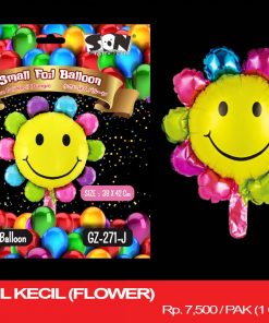 BALON FOIL KECIL (FLOWER)