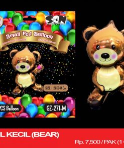 BALON FOIL KECIL (BEAR)