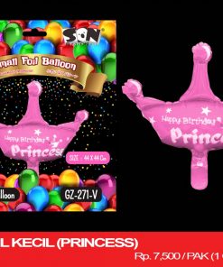 BALON FOIL KECIL (PRINCESS)