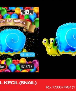 BALON FOIL KECIL (SNAIL)