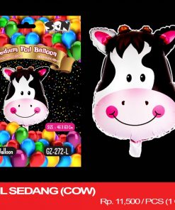 BALON FOIL SEDANG (COW)