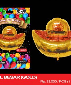 BALON FOIL BESAR (GOLD)