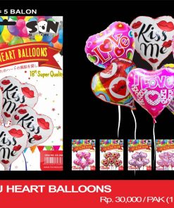 I LOVE YOU HEART BALLOONS