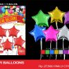 18" STAR BALLOONS