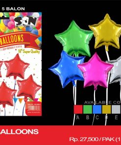 18" STAR BALLOONS