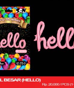 BALON FOIL BESAR (HELLO)