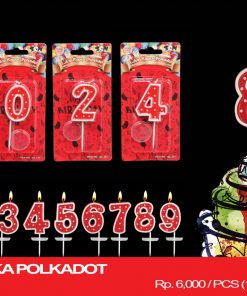 LILIN ANGKA POLKADOT