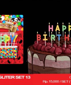 LILIN HBD GLITER SET 13
