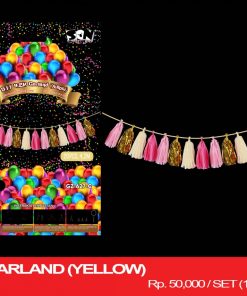 DIY 4,2 M GARLAND (YELLOW)