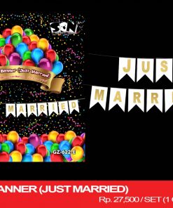 BIG HBD BANNER (JUST MARRIED)