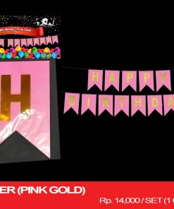 HBD BANNER (PINK GOLD)