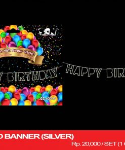 13 PCS HBD BANNER (SILVER)