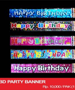 GLITTER HBD PARTY BANNER
