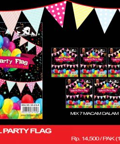 COLORFUL PARTY FLAG