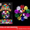 STAR METALLIC DECORATION