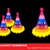TOPI POLKADOT (RAINBOW)