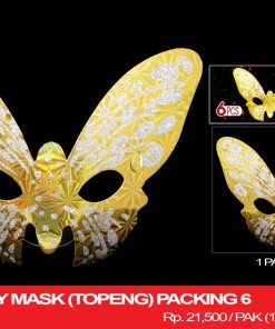 BUTTERFLY MASK (TOPENG) PACKING 6