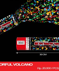 30 CM COLORFUL VOLCANO