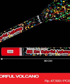 80 CM COLORFUL VOLCANO