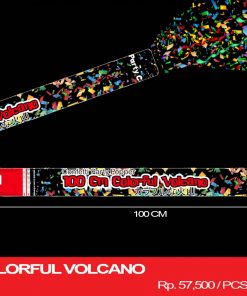100 CM COLORFUL VOLCANO