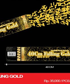 40 CM FALLING GOLD
