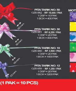 PITA TARIK (1 PAK = 10 PCS) NO.12