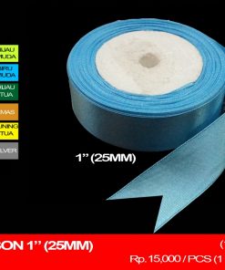 SATIN RIBBON 3/8" (9MM)