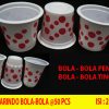 GELAS BOLA-BOLA PENDEK