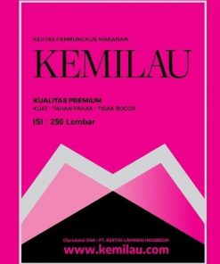 KERTAS NASI KEMILAU PINK 250 LBR
